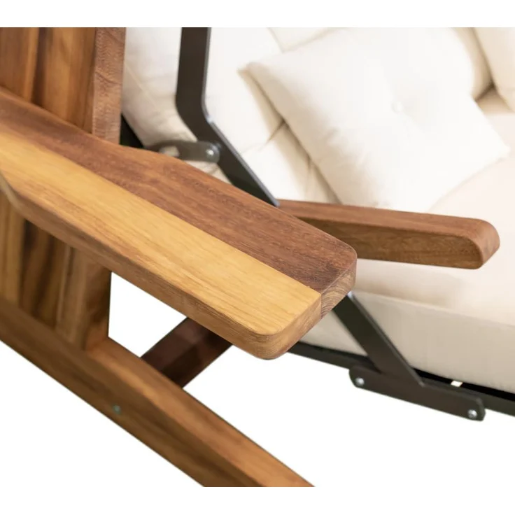 Westmann Irokoholz Hollywoodschaukel Luna 2600 | – Bild 3