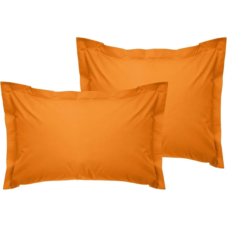 L'essentiel Maison 'Tonne Orage - 27' Oxford-Kissenbezug-Set (2-teilig) (DE), Orange, 80+5 x 80 cm