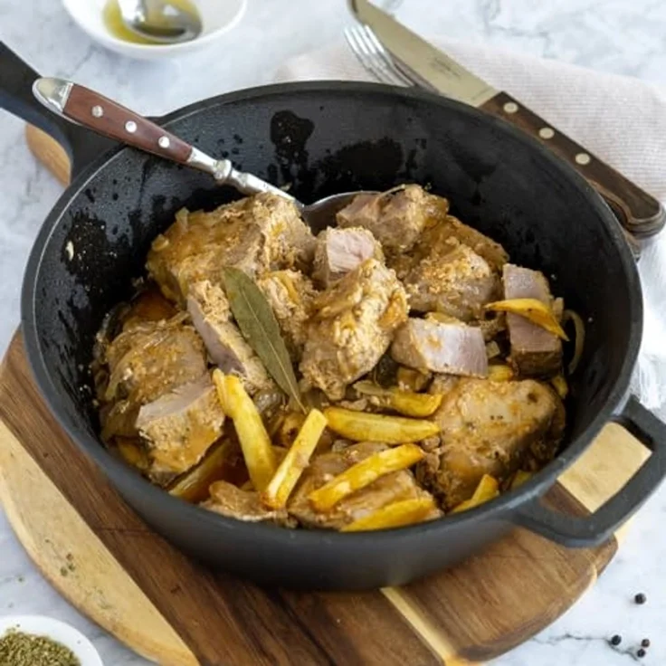 BBQ-Toro Kasserolle Gusseisen Topf mit Pfannendeckel, 5 Liter - schwarz, Gusseisenpfanne, Gusseisen – Bild 2