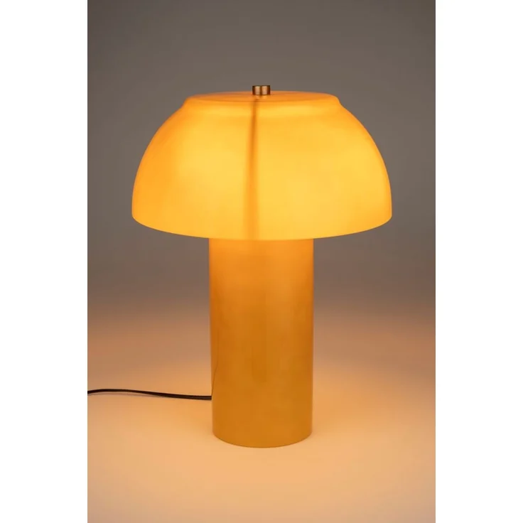 Tischlampe Morvan Dutchbone in Gelb mit Retro-Design aus Metall – Bild 5