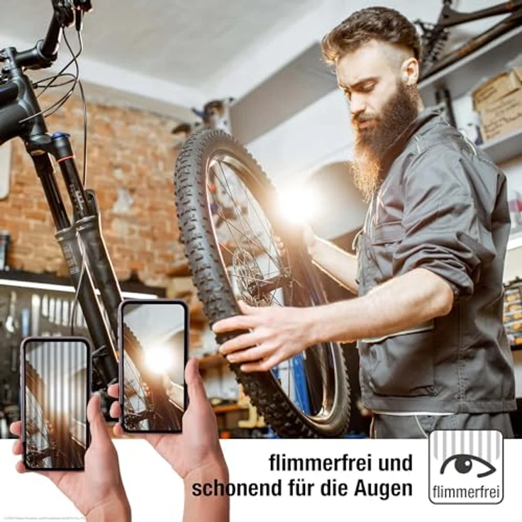 hellum E27 Glühbirne LED mit 2,5 Watt und 250 Lumen, Glühbirne E27 LED warmweiss mit 2700 Kelvin, LED Birne matt, Leuchtmittel Ersatz für 25 Watt Glühbirne E27, G40 LED Birne 209204 – Bild 8