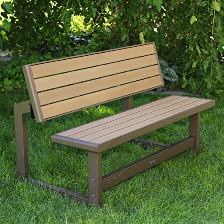 Lifetime Wandelbarer Banktisch, 140 cm lang – Bild 3