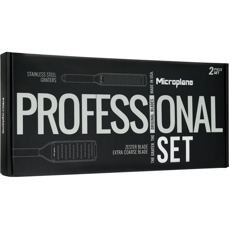Microplane Set Professional Zester + sehr grobe Reibe 36181 – Bild 4