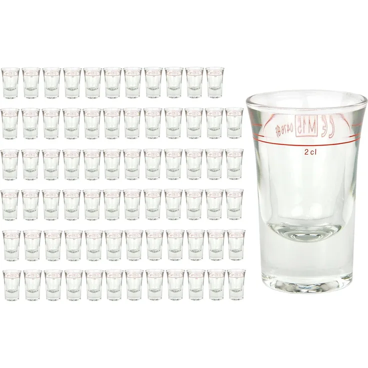 72er Set Schnapsgläser Stamper Dublino 2cl