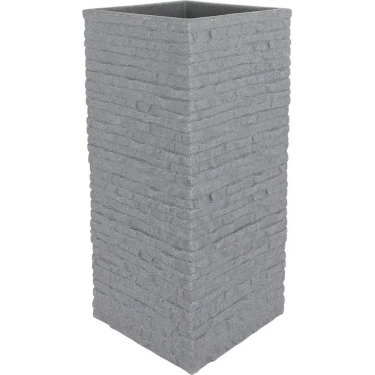 Säulentopf 60cm Blumentopf Blumenkübel Pflanzkübel Blumenkasten Ziegel Optik
