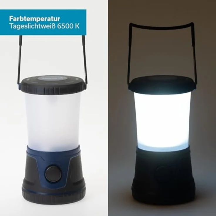 Skandika LED Gartenleuchte, stufenlos dimmbar, 4400 mAh, Notfallleuchte, 6500 K, USB-C Anschluss – Bild 2