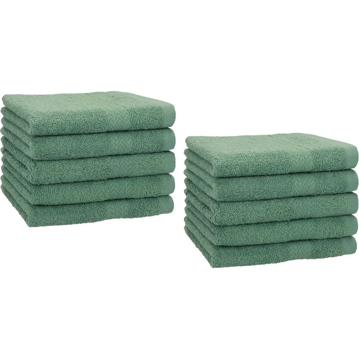 Betz Gästehandtücher 10 tlg. Gästehandtücher-Set PREMIUM 100 % Baumwolle 30x50cm, 100% Baumwolle (10-St) – Bild 1