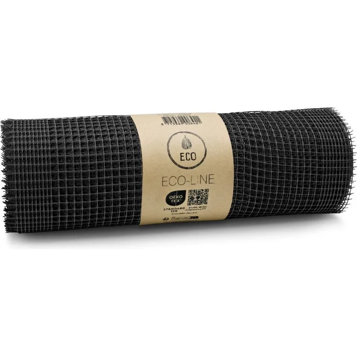 Deko AS Tischläufer Sizonet® Line Tischläufer schwarz -30cm 20m- 83-300-20-017 (1-tlg, 1 Rolle Tischläufer), Strapazierfähig