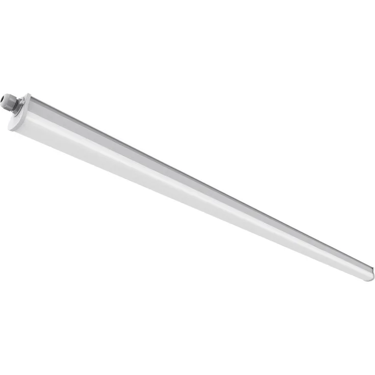 Nordlux WESTPORT LED Werkstattlampe grau 4400lm IP65 115,8 x 5,4 x 5,4 cm