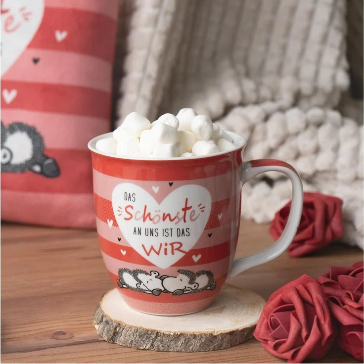 Tasse Kaffeetasse Kaffeebecher Teetasse 40cl Geschenk Sheepworld SCHÖNSTE 73787 – Bild 2