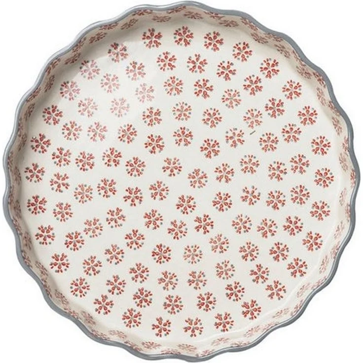 Tranquillo Quicheform Quicheform RETRO 27 cm rot – Bild 1