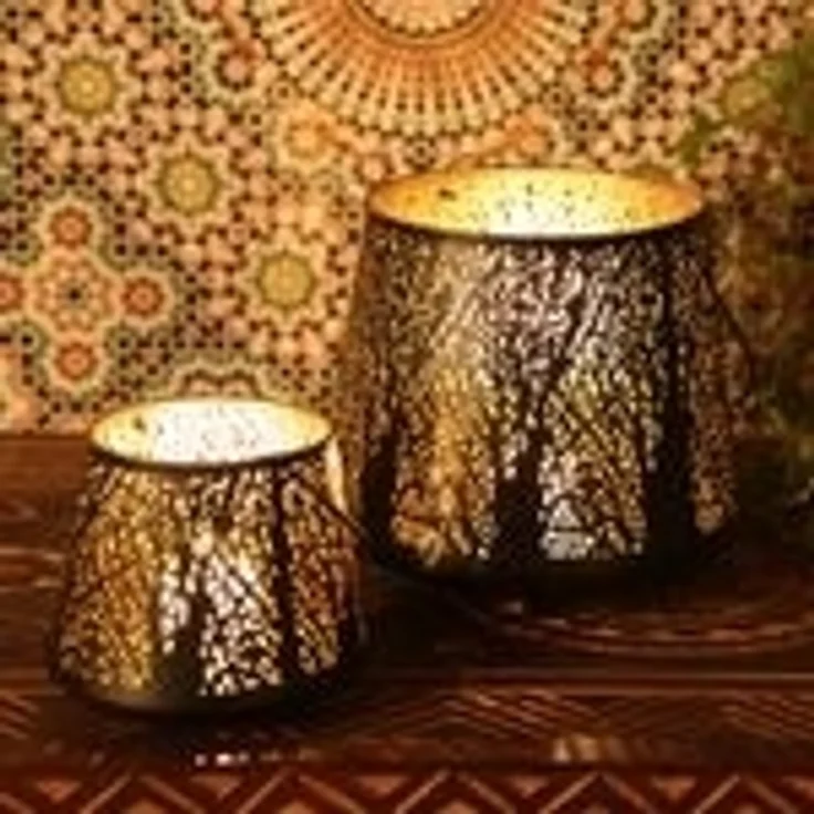 Orientalisches Windlicht Como 2er Set – Bild 3
