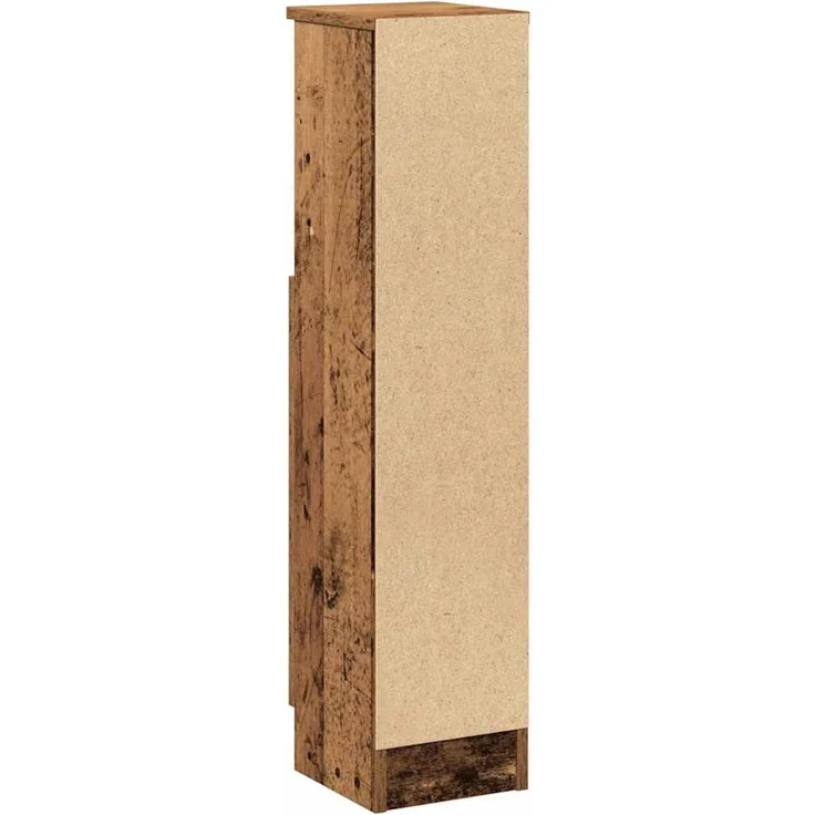 vidaXL Badezimmerschrank mit Rollenhalter Altholz-Optik 20,5x22x90 cm 858504 – Bild 7