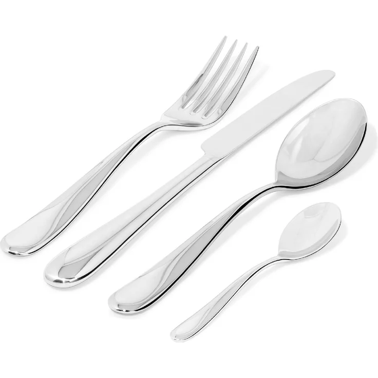 Alessi Besteck-Set Nuovo Milano (5180/3 ) (24-teilig) 5180S24 – Bild 2