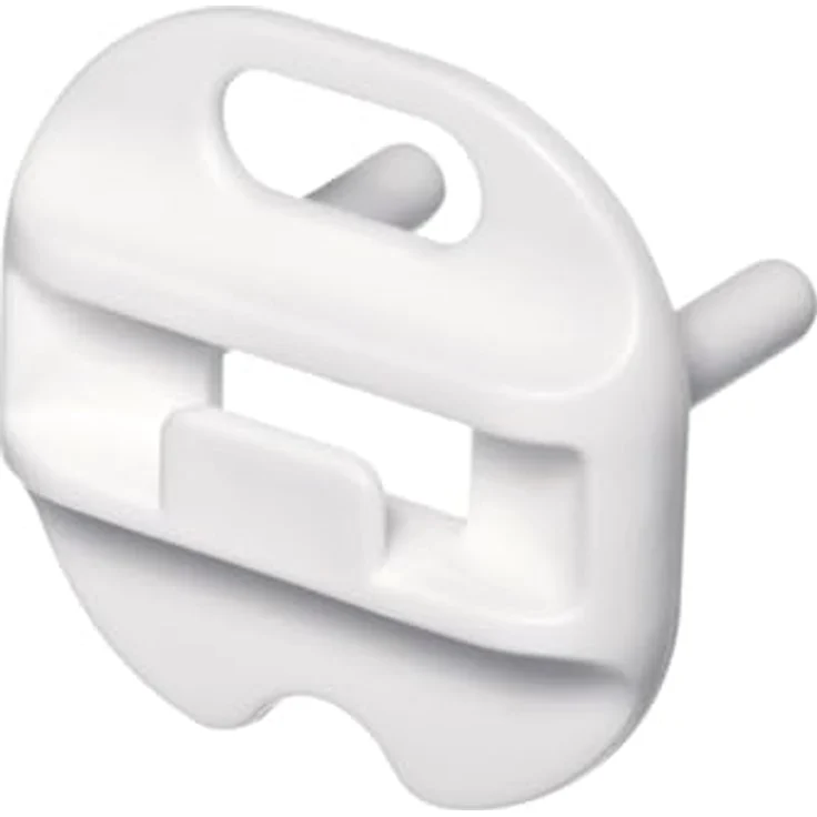 reer Steckdosen-Kappe mit Schlüssel, 6+1 Stück, weiß, das Original vom Erfinder des Steckdosen-Schutz – Bild 8