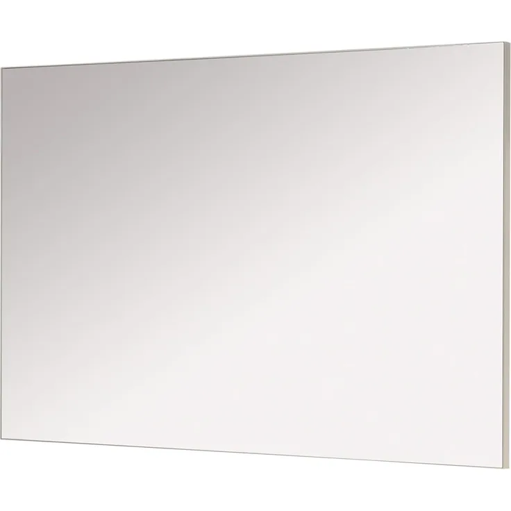 Spiegel Toronto/Caro / Topix/GW-Cetano, Glas, Holzwerkstoff, Weiß, Verspiegelt, 87 x 60 x 3 cm