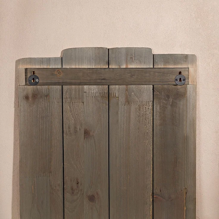 Wandgarderobe 40x60cm I Don't Like You 3 Kleiderhaken Flurpaneel Holz Dekoration – Bild 4