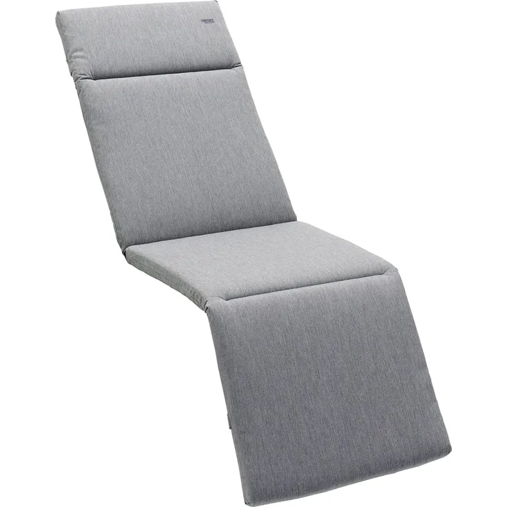 Sieger 5550 4925 Relax-Auflage Schaum / Vlies Füllung, Polypropylen Grau 49 x 4 x 164 cm