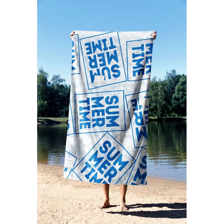 Mijolnir 'Summer Time 70' Strandtuch, Mehrfarbig, 70 x 130 cm – Bild 3