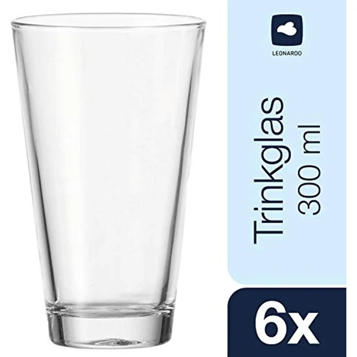Leonardo CIAO Trinkglas 300ml 6er Set – Bild 2