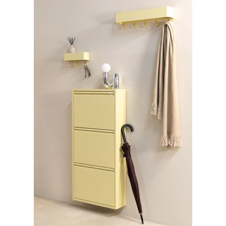 Spinder Design Schuhschrank Billy 3 Butter Yellow – Bild 2