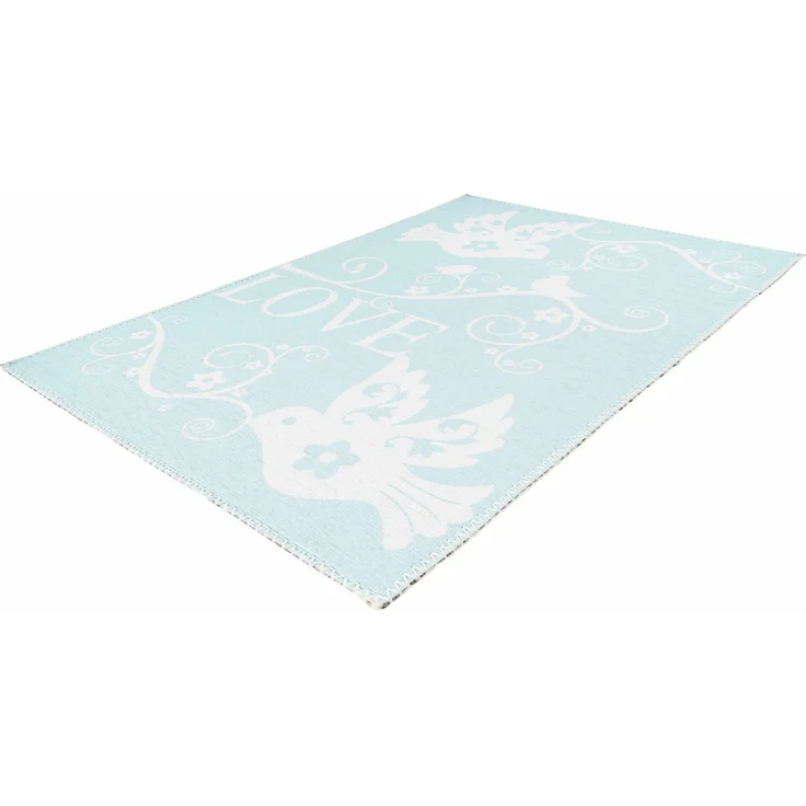 Teppich Bambini 400 Mint Ø 160cm RUND | Kinderteppich | Flachflor – Bild 1