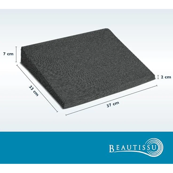 Beautissu Keilkissen Sitzkissen orthopädisch BeauErgo – Bild 4