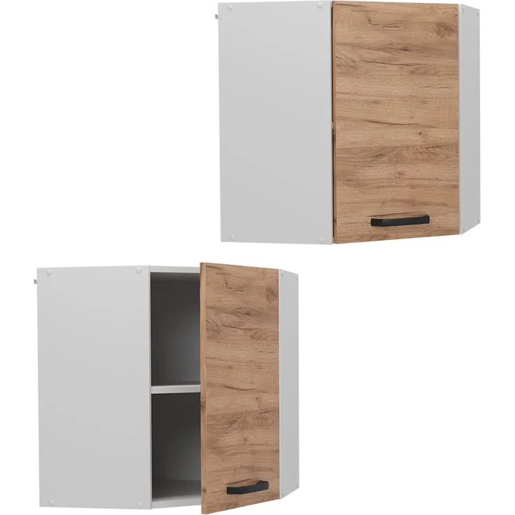 Eckhängeschrank R-Line Goldkraft Eiche 57 cm Vicco – Bild 5