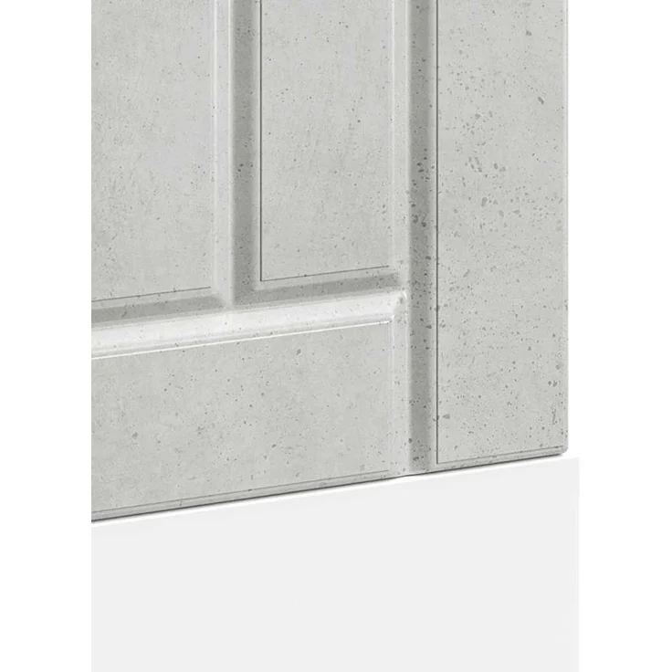 vidaXL Geschirrspülerblende Lucca Betongrau Holzwerkstoff 853901 – Bild 7