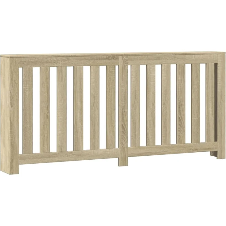vidaXL Heizkörperverkleidung Sonoma-Eiche 175x20x82 cm Holzwerkstoff 852755 – Bild 2