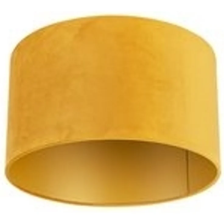 Qazqa Lampenschirm Cilinder velours – Bild 6