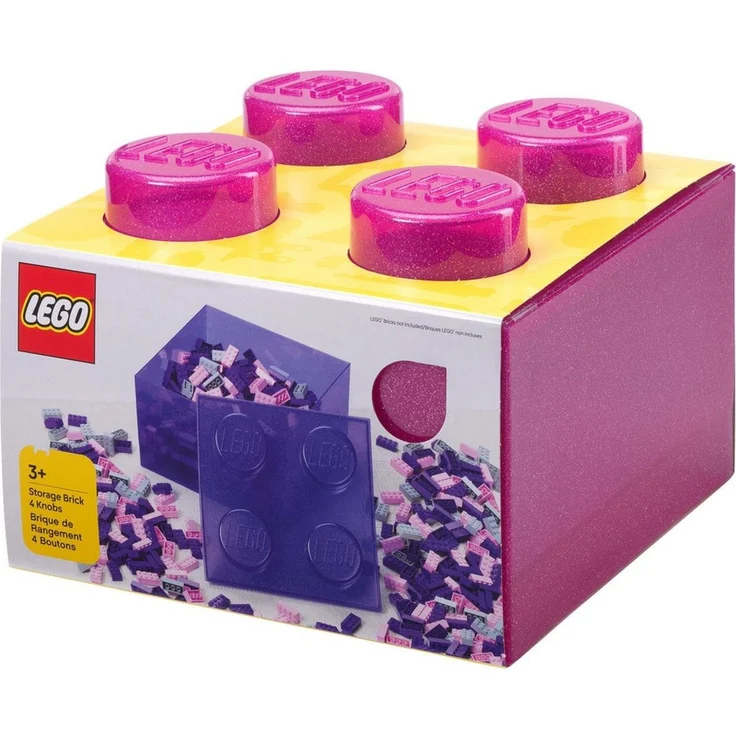 Room Copenhagen Spielzeugtruhe Room Copenhagen LEGO Storage Brick 4 Top Lid – Bild 2