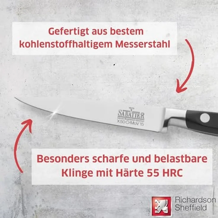 Richardson Sheffield V SABATIER Allzweckmesser – Bild 2