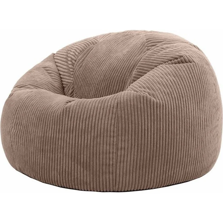icon Sitzsack Sitzsack Erwachsene aus Cord flauschig „Kingston“, 85x50cm, Made in Germany, für Erwachsene & Kinder, mit Füllung – Bild 4