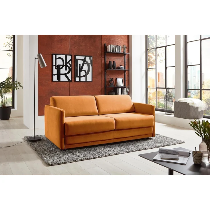 Places of Style Schlafsofa Limone, für Dauerschläfer geeignet inklusive hochwertige Matratze – Bild 2