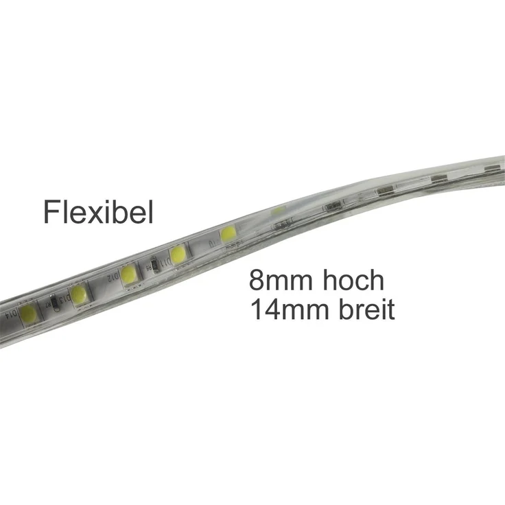 LED-Stripe "Ultra-Bright" 230V, 10m630 Lumen/Meter, weiß – Bild 4