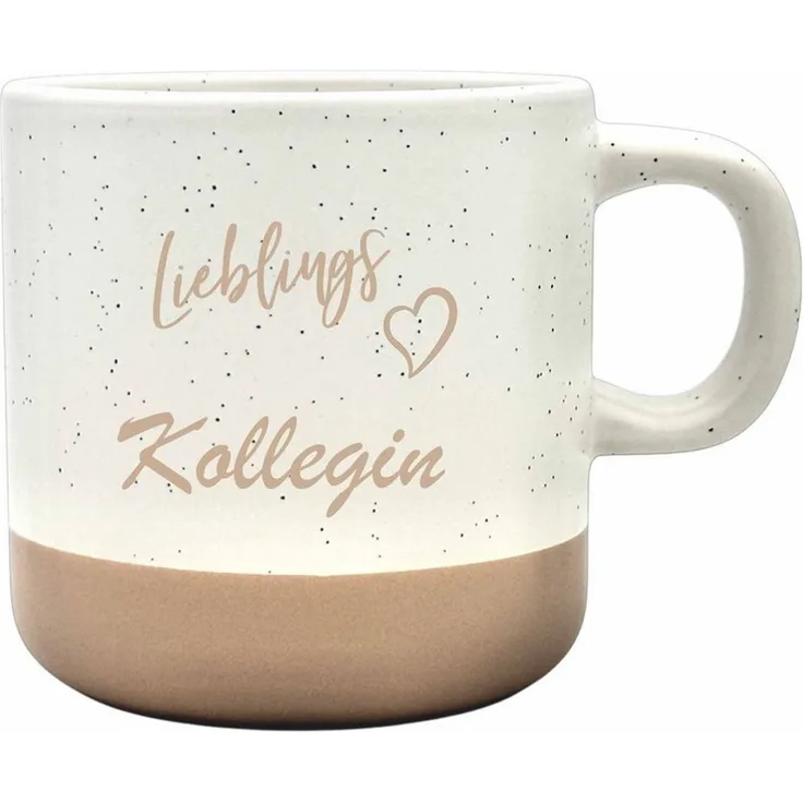 Camolo Tasse Kaffeetasse Tasse Steingut Lieblingskollegin, Keramik