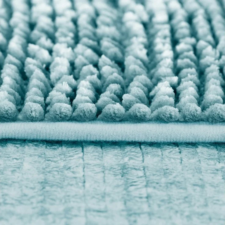 AmeliaHome Badematte Badematte Badteppich Badvorleger Duschvorleger Badezimmer rutschfest, rutschhemmend beschichtet, Rutschfest, Polyestertextilien, Rechteck, 50x70 cm, 60x90 cm, 70x120 cm – Bild 2