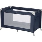 Bebeconfort Sweet Dreams, Baby Reisebett, 0–3 Jahre (0–15 kg), Reisebett leicht für Babys, Große gepolsterte Matratze, Seitenfenster, Einfach Kompakt Klappbar, Mit Reisetasche, Navy Blue