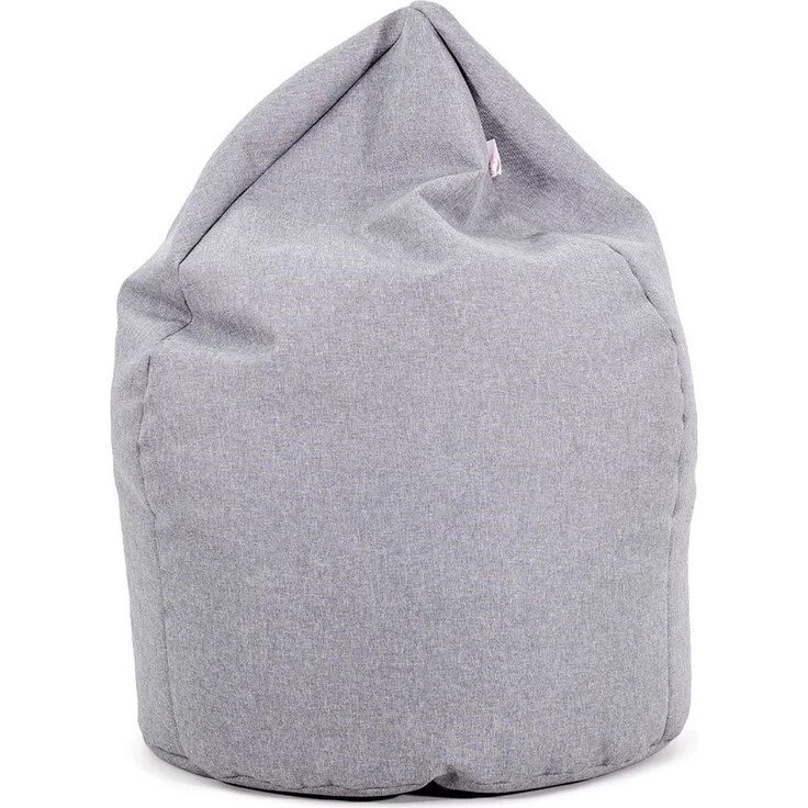 Sitzsack BUZZ Mini, Polyester, Grau, 70 x 105 x 70 cm – Bild 1