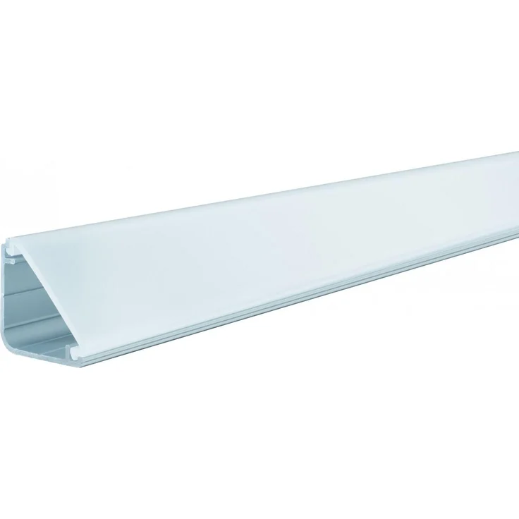 Paulmann No. 70261 Delta Profil mit Diffusor 2m Alu eloxiert Satin, Alu/Kunststoff – Bild 2