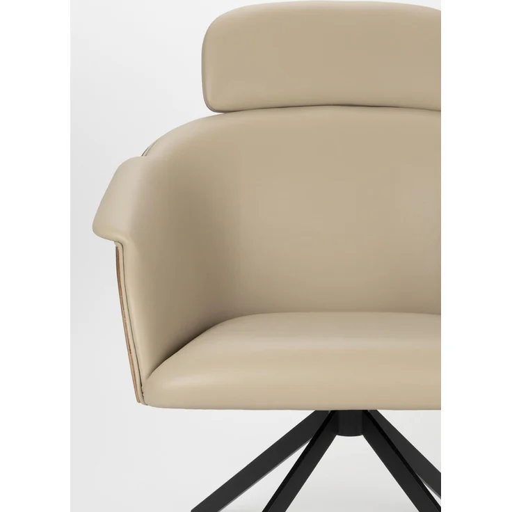 Zuiver Lounge Sessel Frie Design-Klassiker in Beige 71x71x86 cm – Bild 8