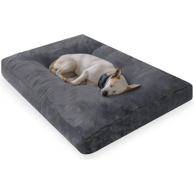 Paws & Whiskers 'Max Dog L - Anthracite' Haustierbett, Anthrazit, 94 x 80 x 14 cm