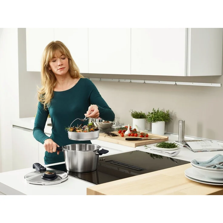 Fissler Vitavit® Premium Schnellkochtopf-Set 2-tlg. 22 cm / 4,5 + 2,5 Liter – Bild 4