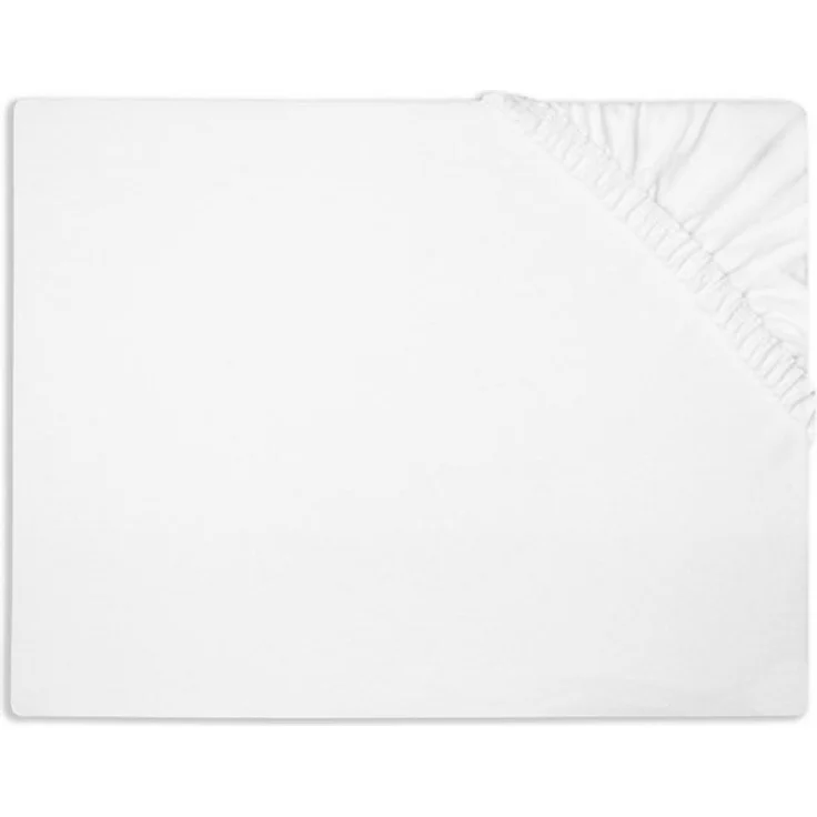 ZOLLNER Spannbettlaken, Double-Jersey, Gummizug: rundum, (1 Stück), 100 x 200 cm, 50% Polyester, 50% Baumwolle, vom Hotelwäschespezialist – Bild 3