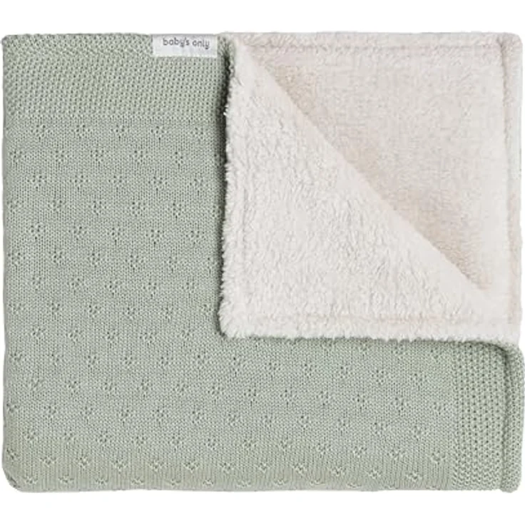 Baby's Only Teddy Mood Babydecke - Laurel Green Gr – Bild 2
