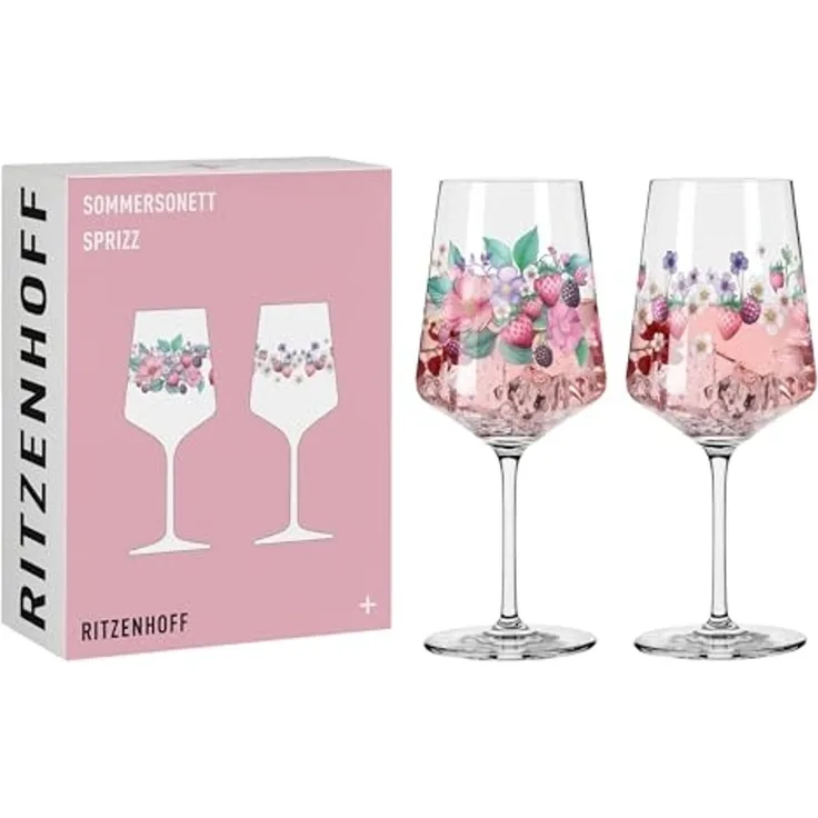 Ritzenhoff 6011004 Aperitifglas 2er-Set F25 SOMMERSONETT Sprizz 2025