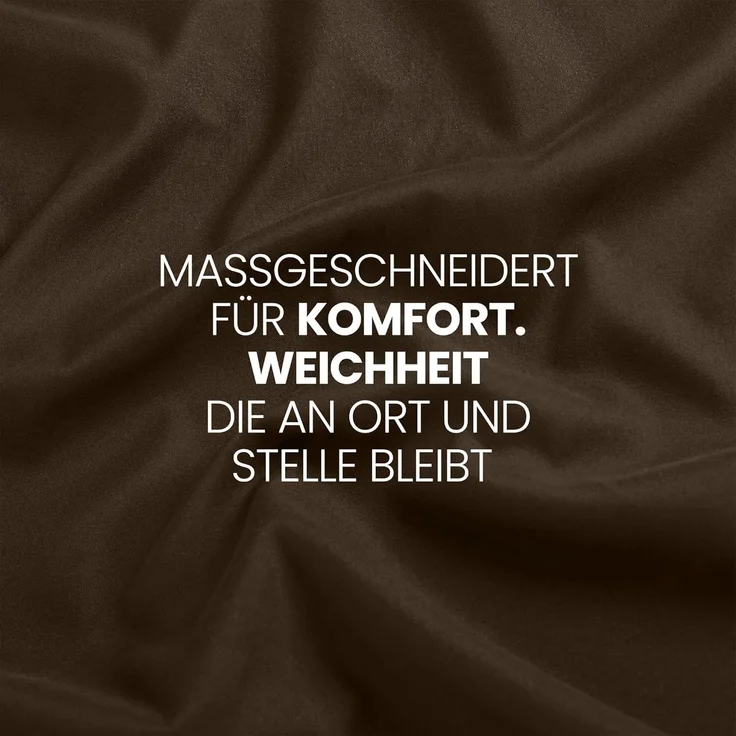 Utopia Bedding - Spannbettlaken 140x200 cm - Braun - Gebürstete Polyester-Mikrofaser Spannbetttuch - 35 cm Tiefe Tasche – Bild 7
