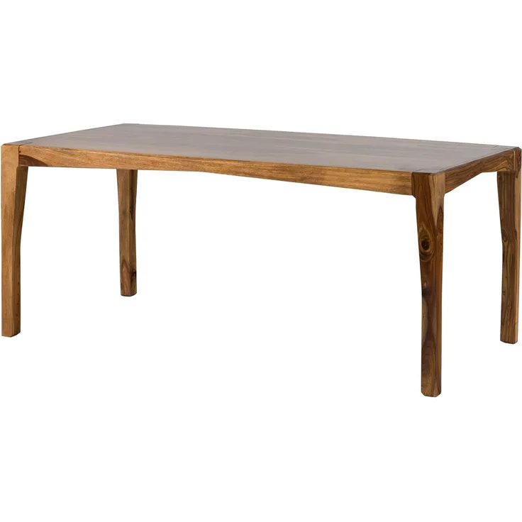 Esstisch Sheesham 160x85x77 braun lackiert ANCONA #0102