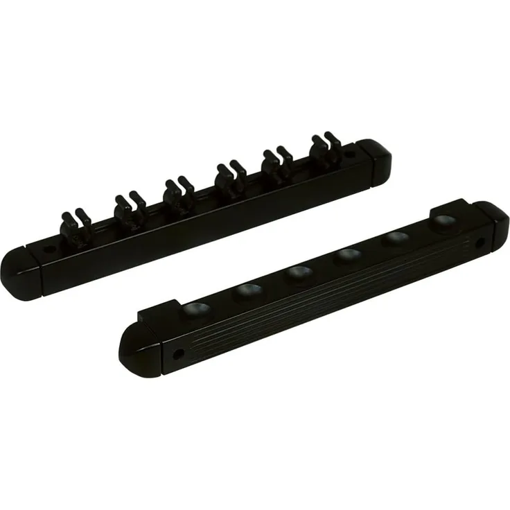 Billardqueue Wandhalter Antik schwarz für 6 Queues Winsport